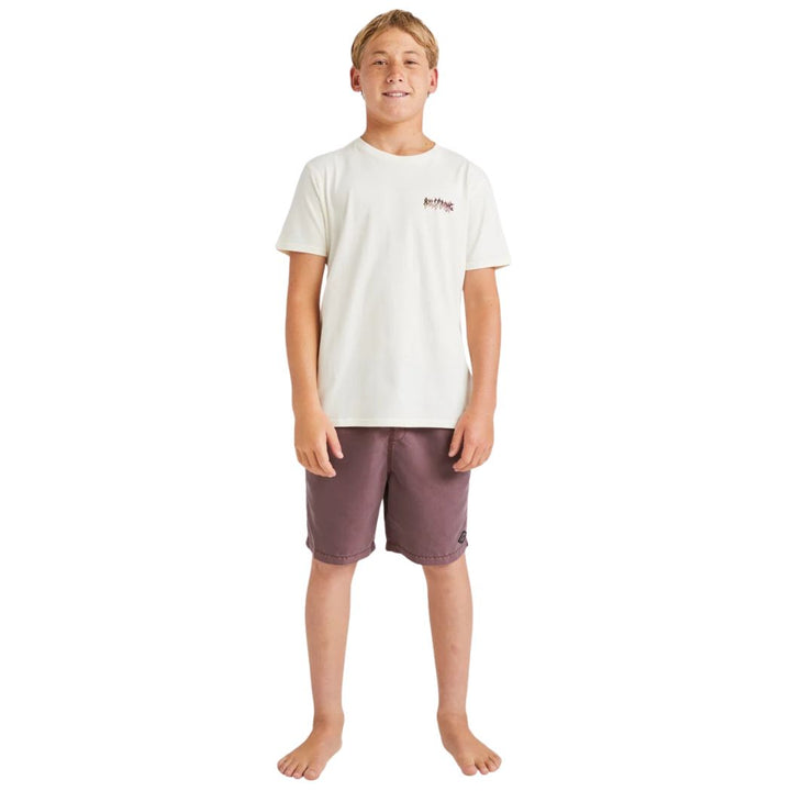 Billabong Boys All Day Overdye Layback Boardshort Port