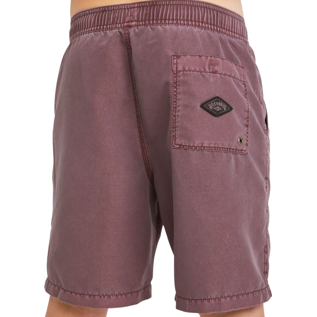 Billabong Boys All Day Overdye Layback Boardshort Port