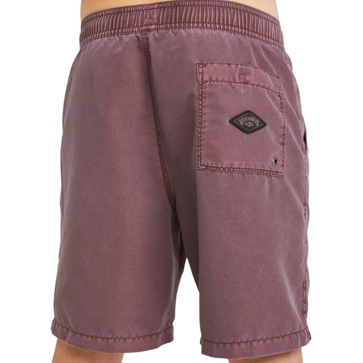Billabong Boys All Day Overdye Layback Boardshort Port