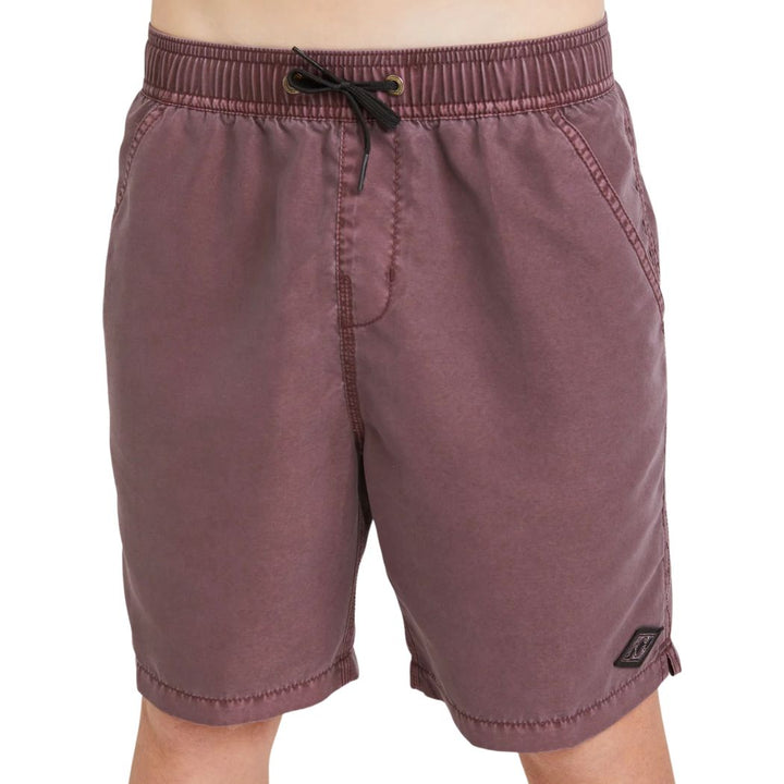 Billabong Boys All Day Overdye Layback Boardshort Port