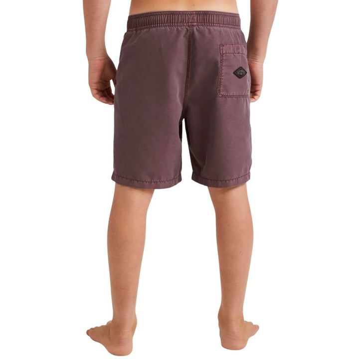Billabong Boys All Day Overdye Layback Boardshort Port