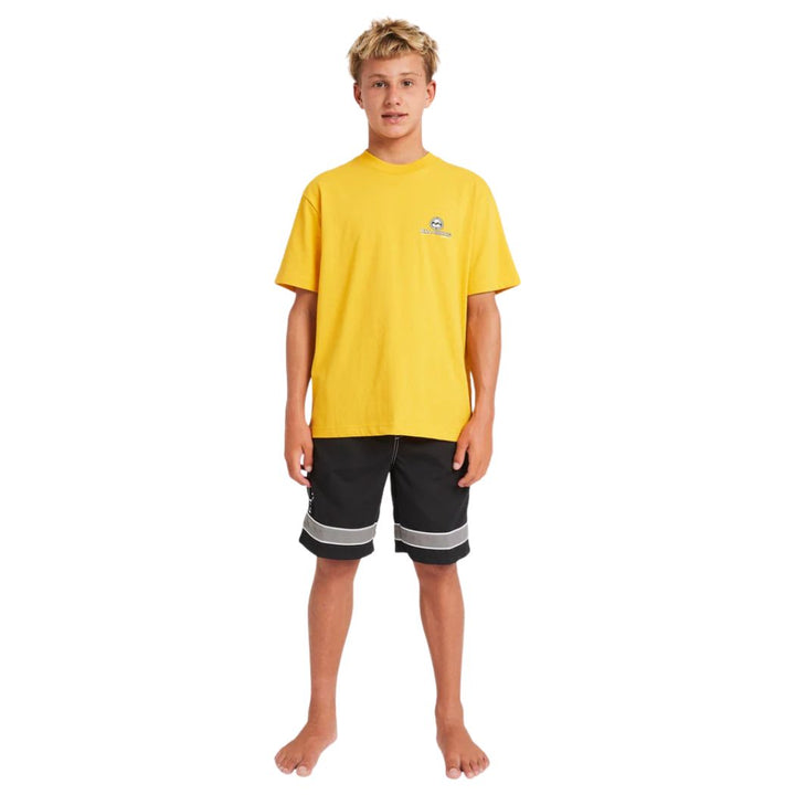 Billabong Boys Bio Wave OG Tee Yellow