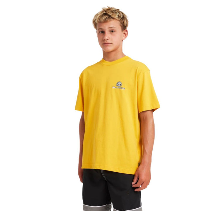 Billabong Boys Bio Wave OG Tee Yellow