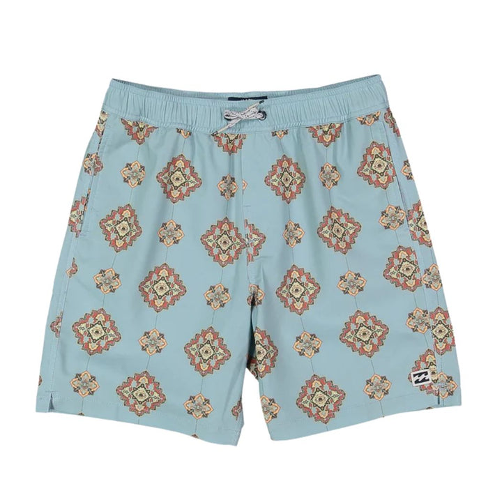 Billabong Boys Good Times Layback Boardshorts Light Blue