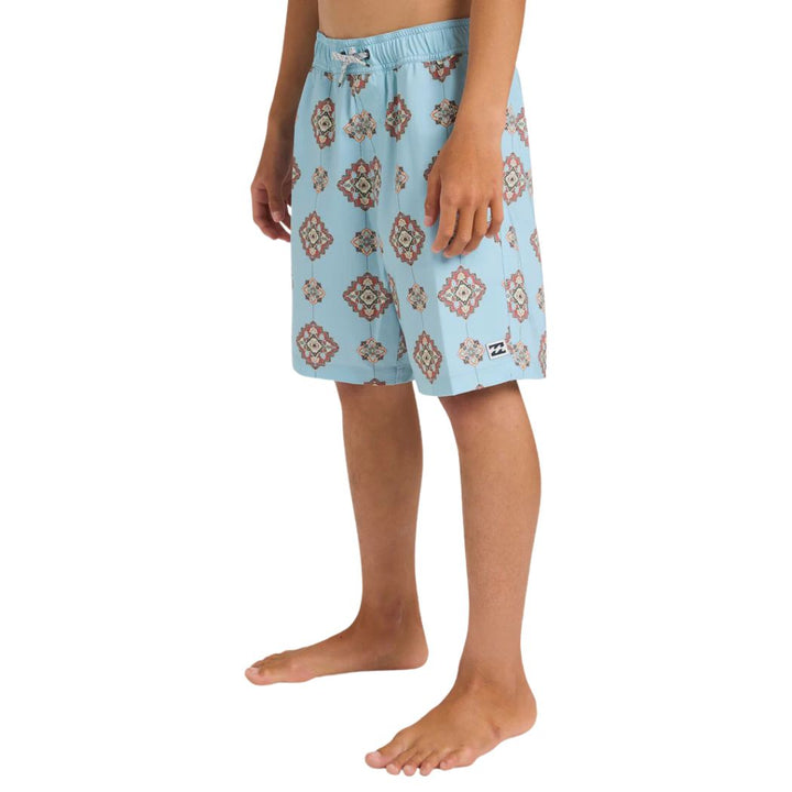 Billabong Boys Good Times Layback Boardshorts Light Blue