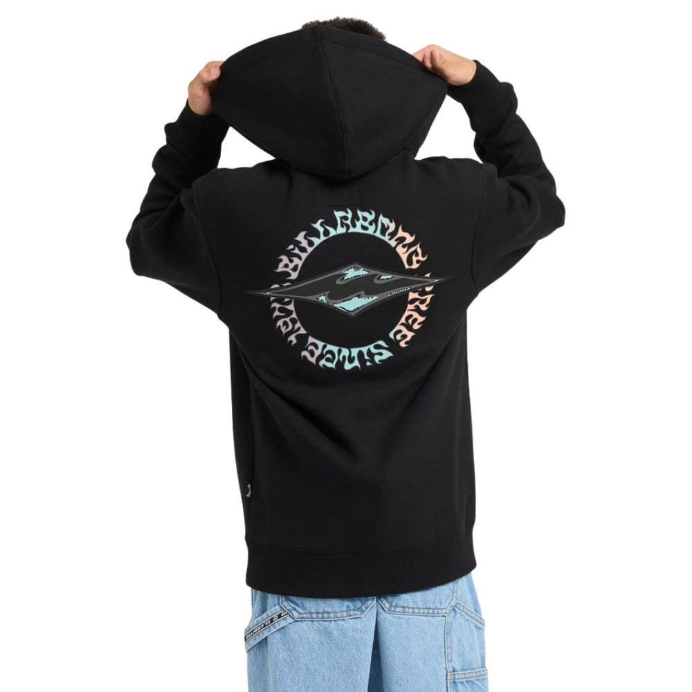 Billabong Boys Hallow Diamond Hoodie Black
