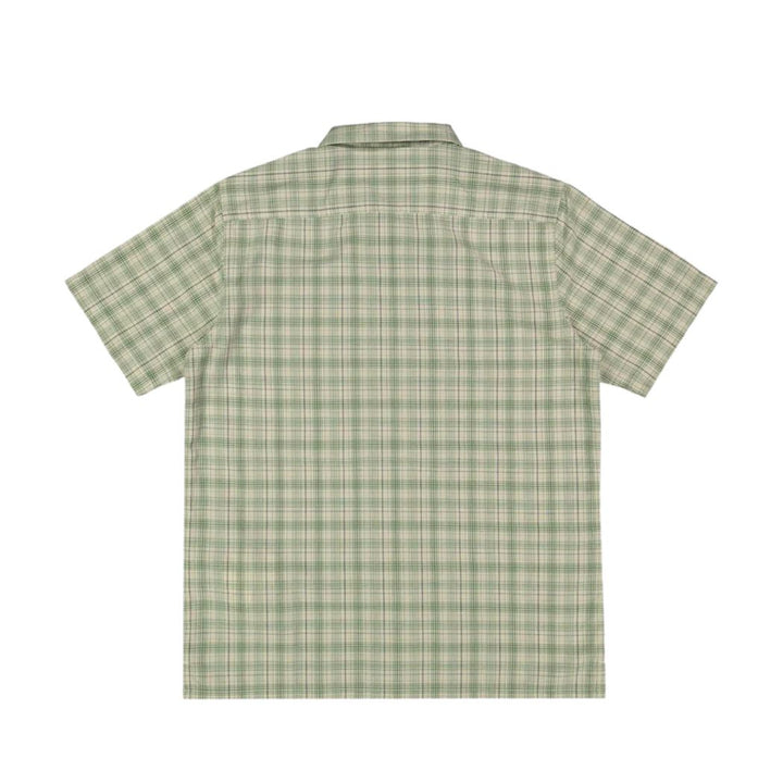 Billabong Boys Mogul Check Short Sleeve Shirt Oatmeal