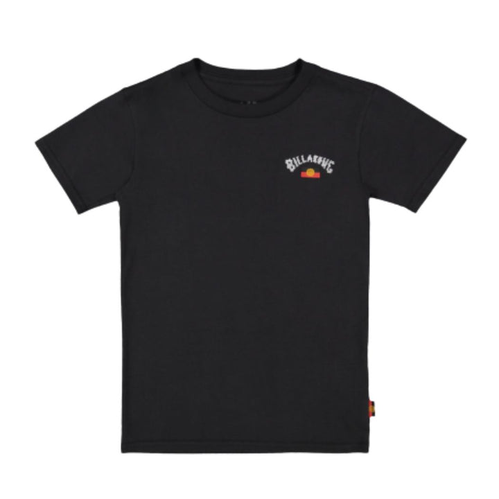 Billabong Boys Otis Flag Arch Tee Charcoal