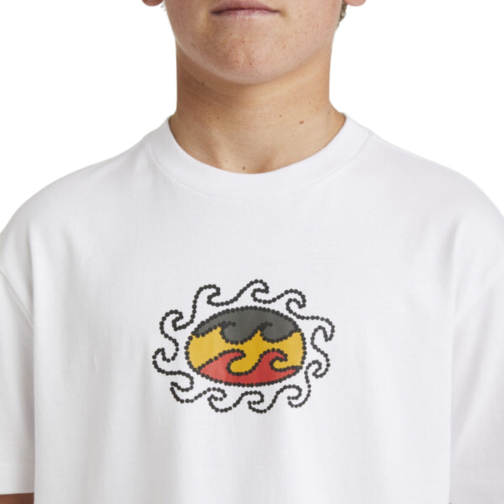 Billabong Boys Otis Sun Tee White