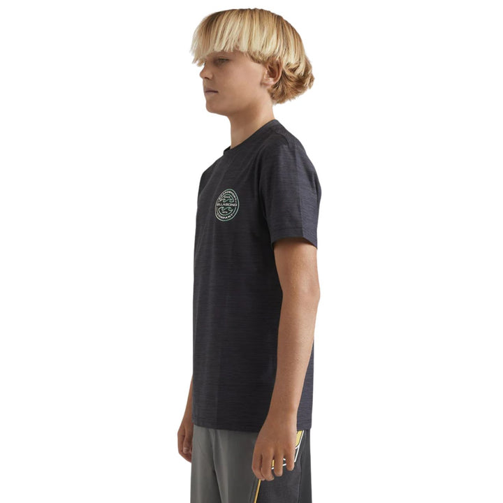 Billabong Boys Rotor Shoreline Short Sleeve Black Heather