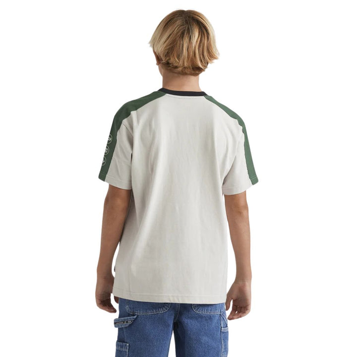 Billabong Boys Spec 73 Iconic Tee Silver