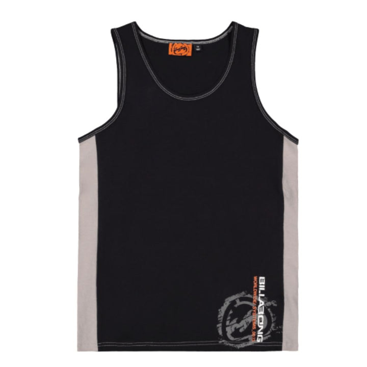 Billabong Boys Spec Blast Tank Off Black