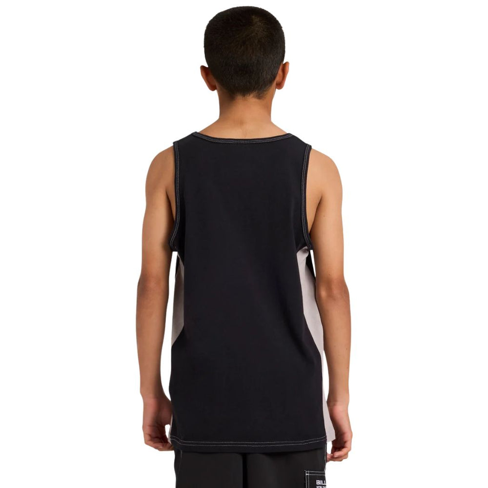 Billabong Boys Spec Blast Tank Off Black
