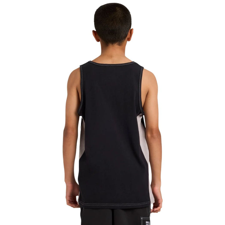 Billabong Boys Spec Blast Tank Off Black