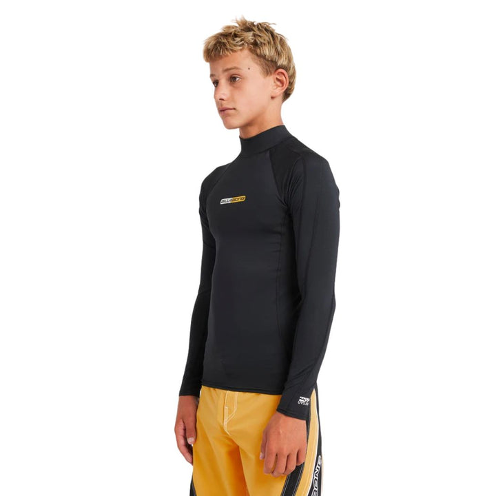 Billabong Boys Spec Long Sleeve Rash Vest Black