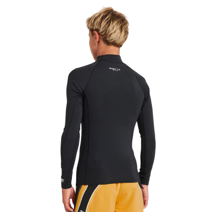 Billabong Boys Spec Long Sleeve Rash Vest Black