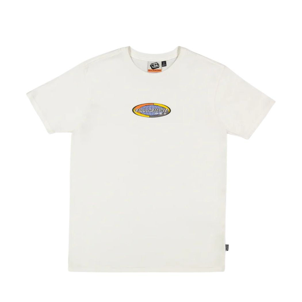 Billabong Boys Spec Pill Tee White