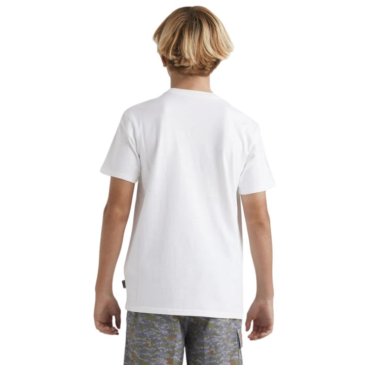 Billabong Boys Spec Pill Tee White