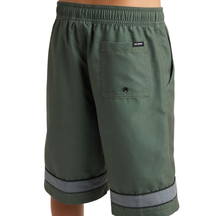 Billabong Boys Throw On 2.0 Boardshort Dirty Olive