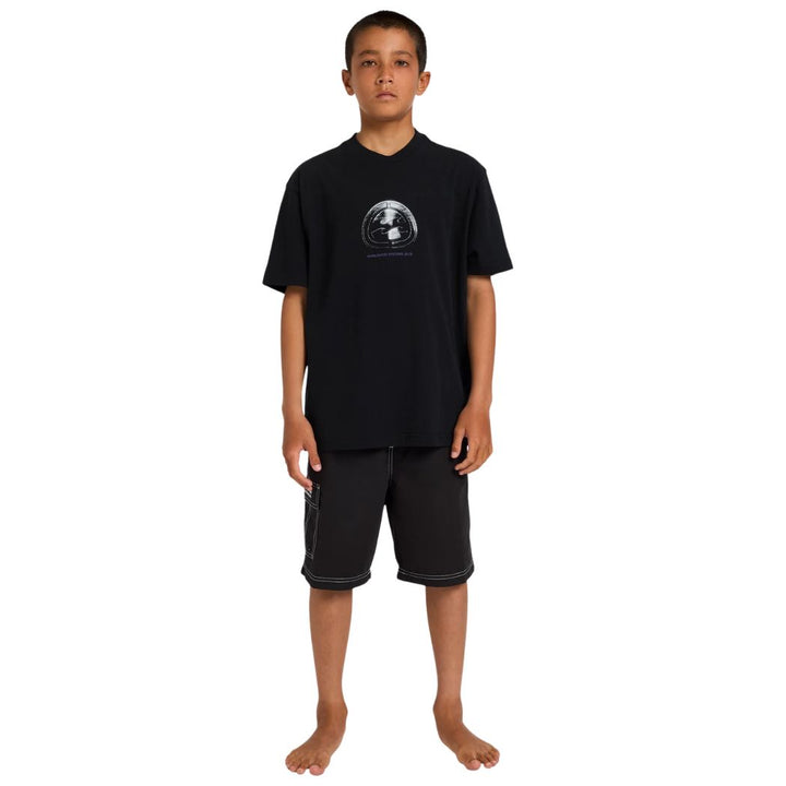 Billabong Boys Throw On Boardshort Black