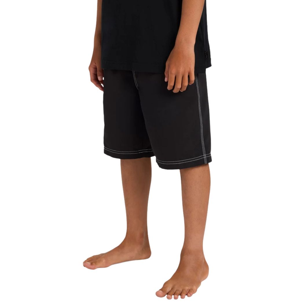 Billabong Boys Throw On Boardshort Black