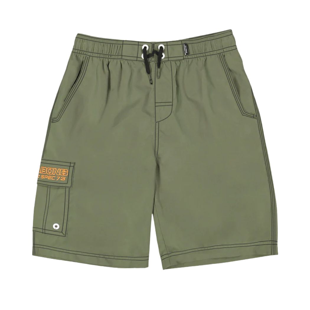 Billabong Boys Throw On Cypress Green