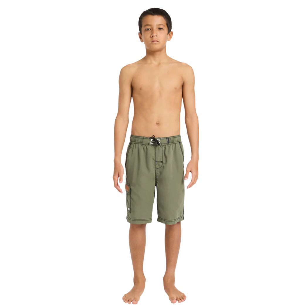 Billabong Boys Throw On Cypress Green