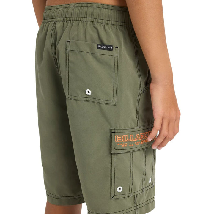 Billabong Boys Throw On Cypress Green