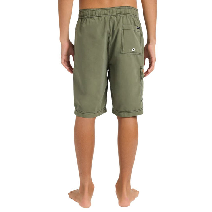 Billabong Boys Throw On Cypress Green