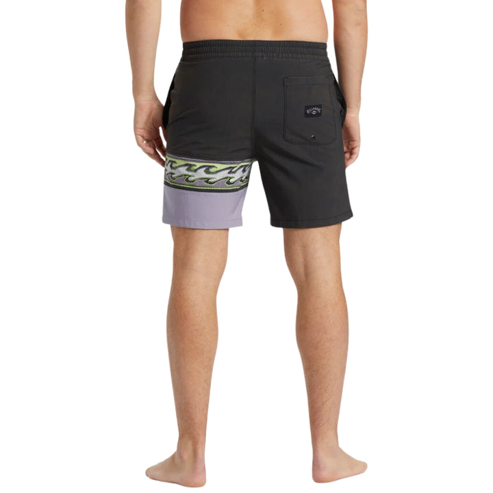 Billabong Burleigh Layback Washed Black