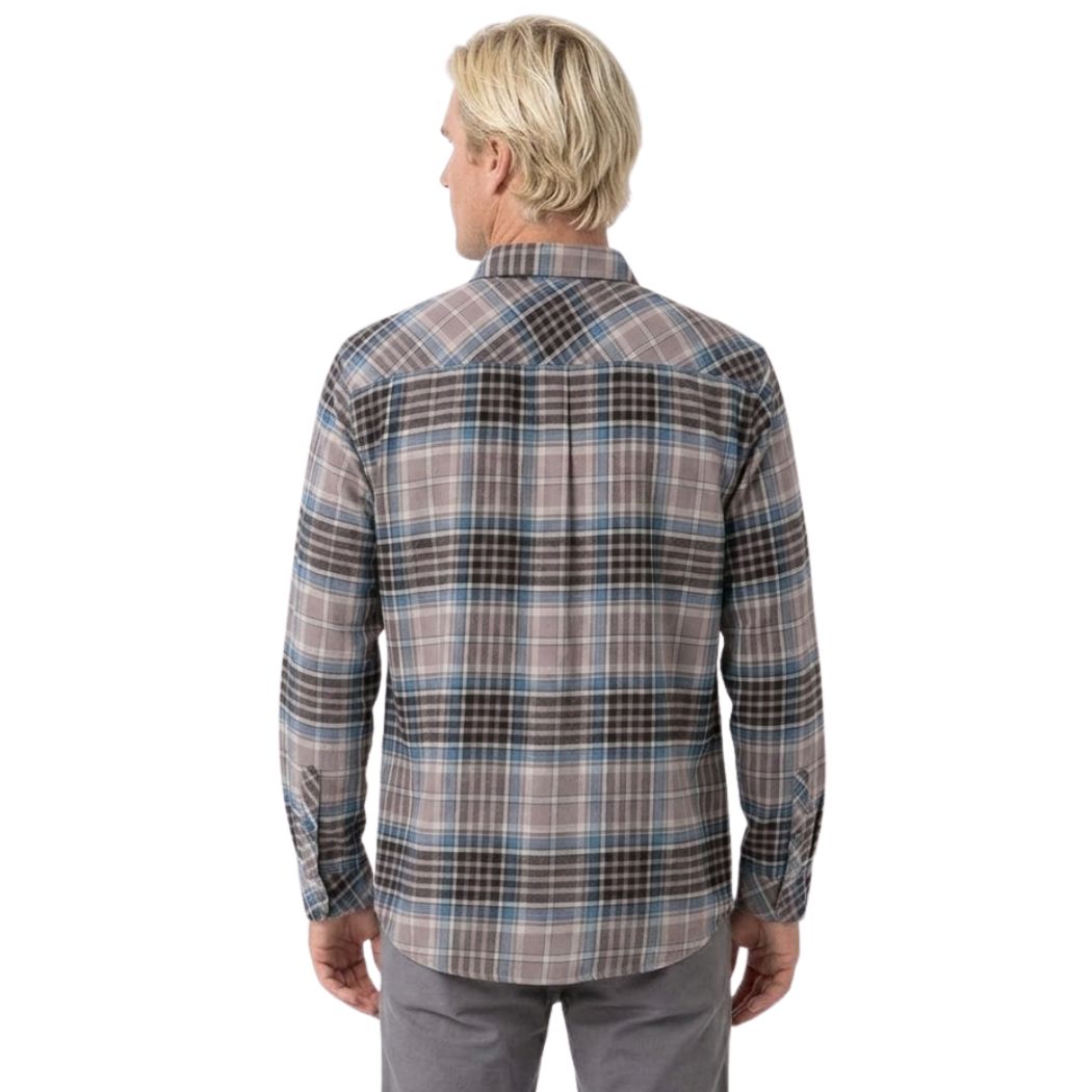 Billabong Coastline Flannel Shirt Ash
