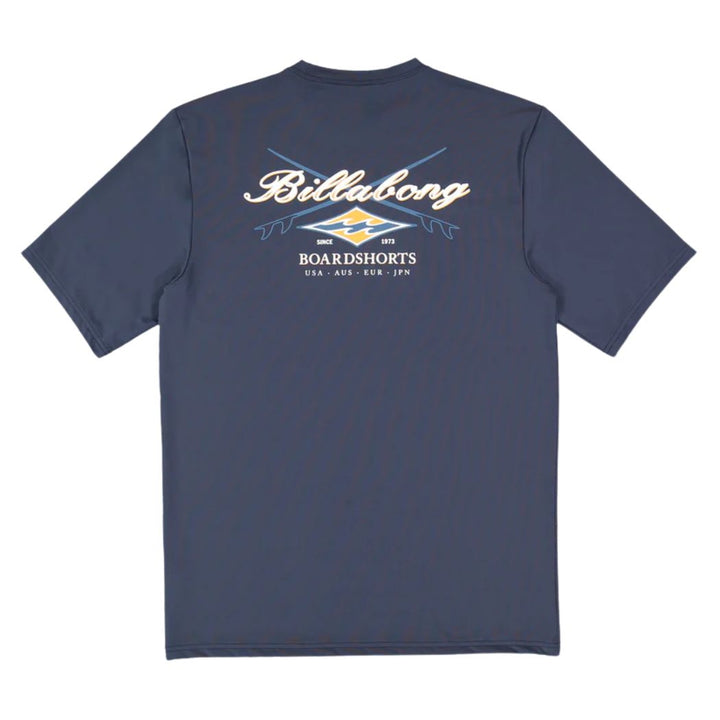 Billabong Crossboards Loose Fit Tee Dusty Navy