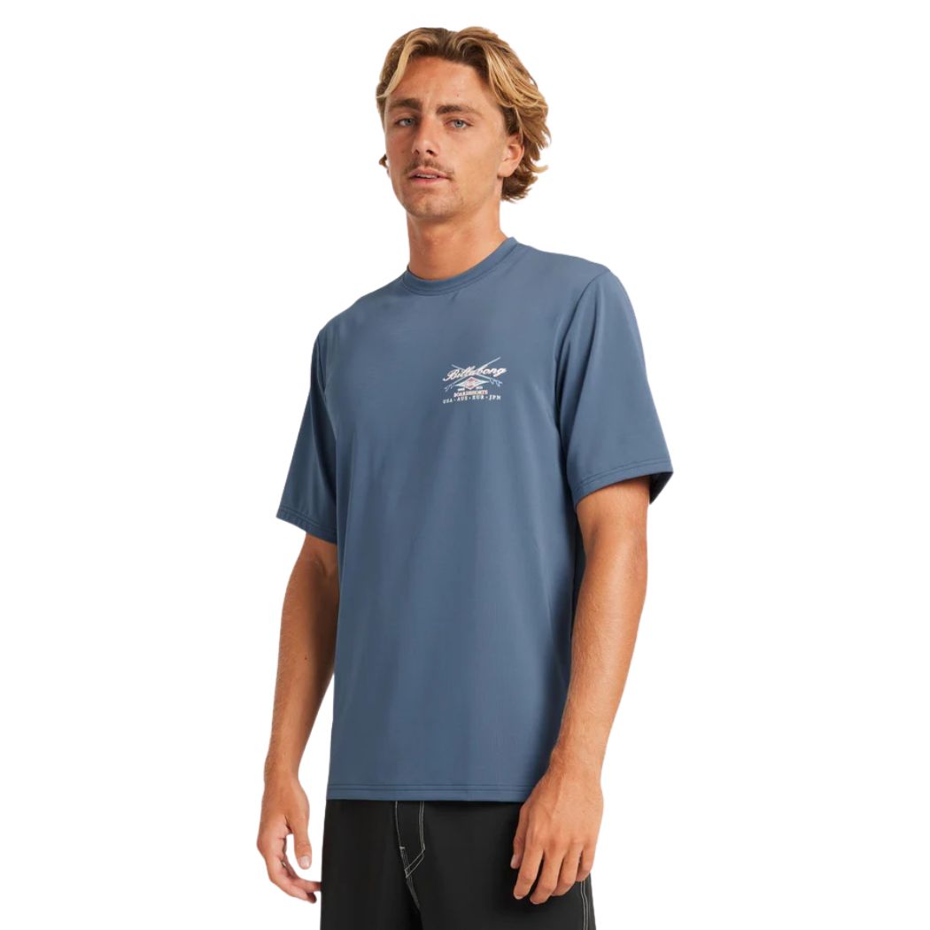 Billabong Crossboards Loose Fit Tee Real Teal