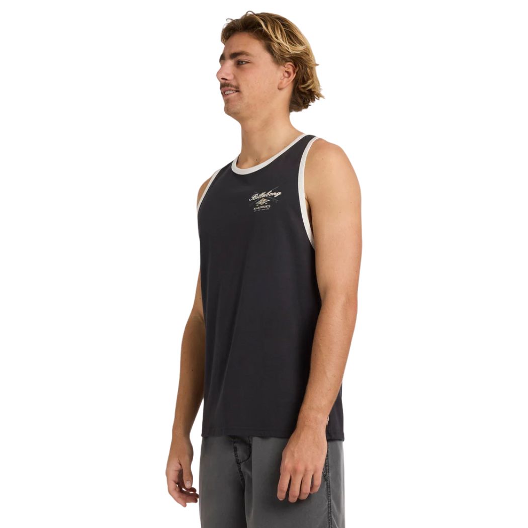 Billabong Crossboards Tipper Tank Washed Black