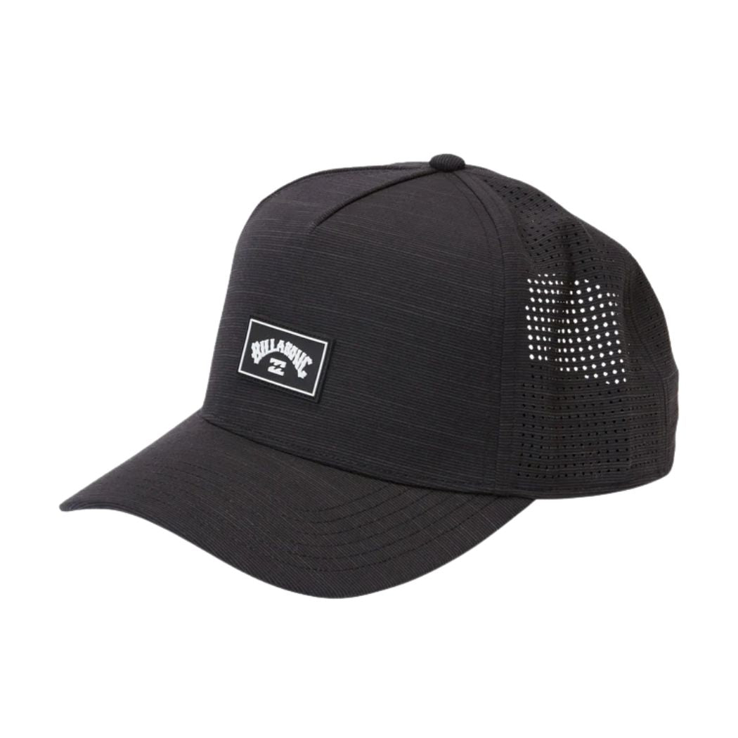 Billabong Crossfire Snapback Cap Black Slub