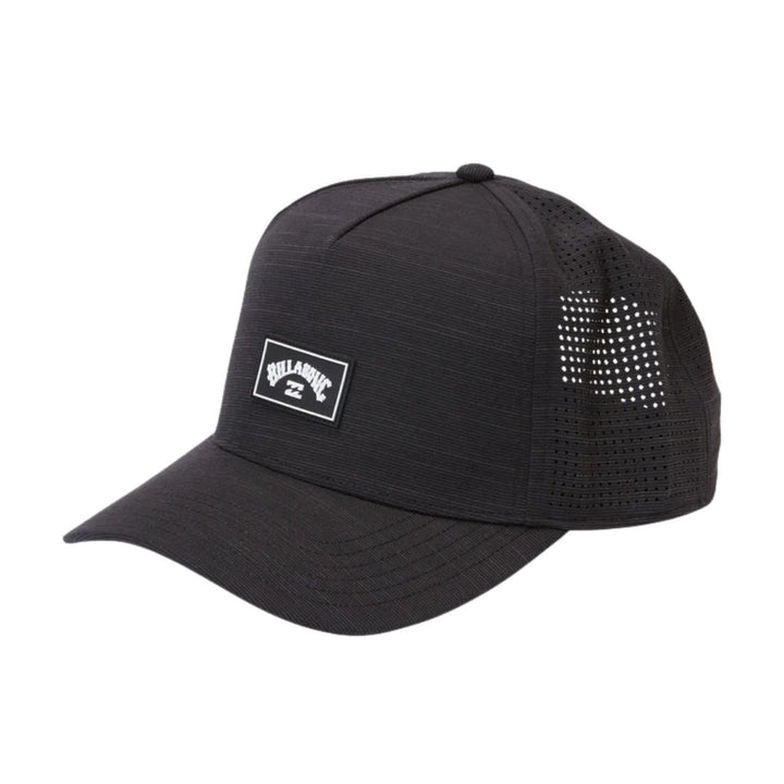 Billabong Crossfire Snapback Cap Black Slub