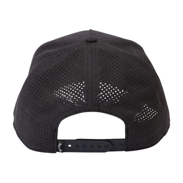 Billabong Crossfire Snapback Cap Black Slub
