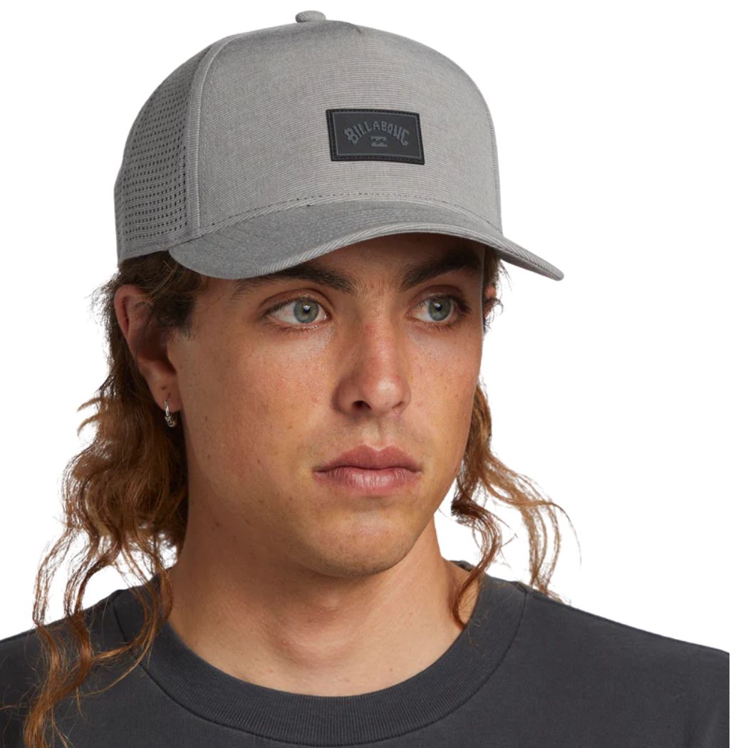 Billabong Crossfire Snapback Cap Grey