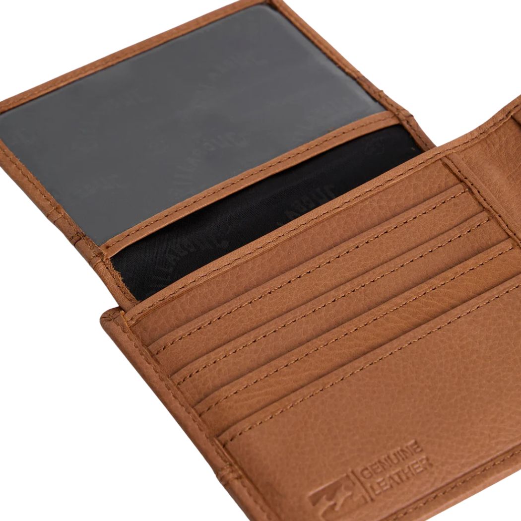 Billabong Dimension 2 In 1 Wallet Tan