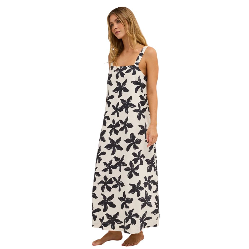 Billabong Dusk To Dawn Maxi Dress White Cap