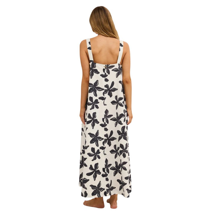Billabong Dusk To Dawn Maxi Dress White Cap