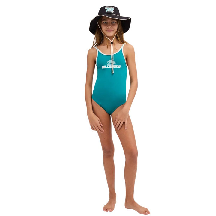 Billabong Girls Billa Star One Piece Evergreen