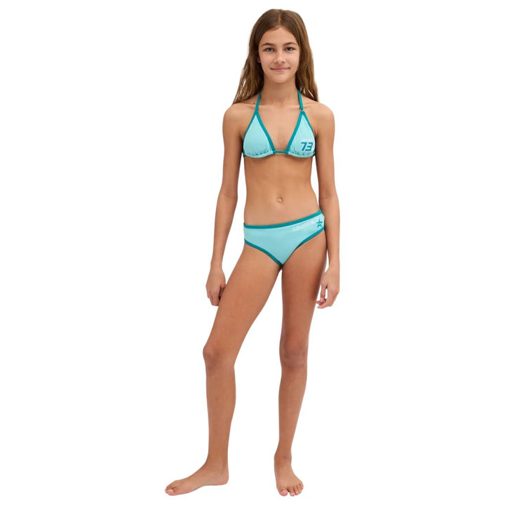 Billabong Girls Billa Star Two Piece Swimsuit Misty Blue