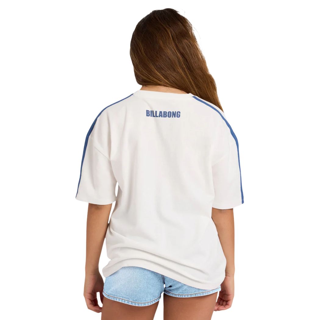 Billabong Girls Breaker Squad Tee Salt Crystal