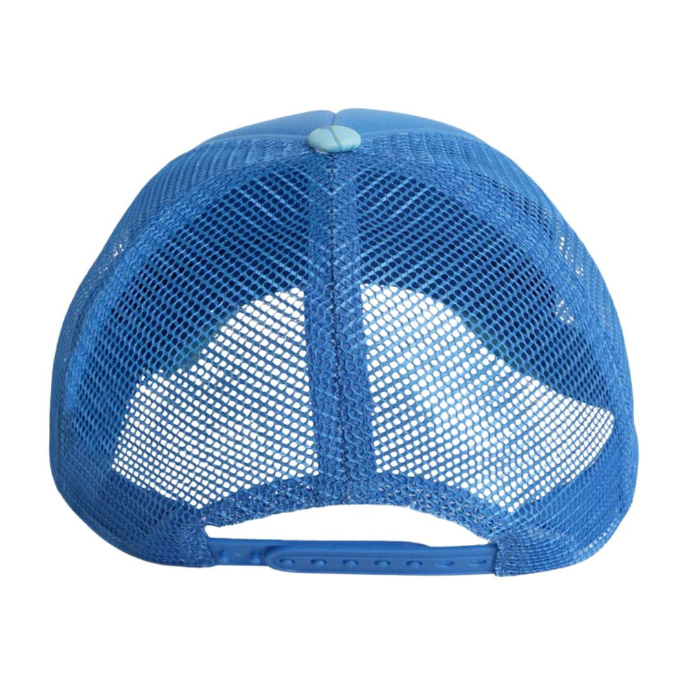 Billabong Girls Happy Hibiscus Trucker Tidal Blue