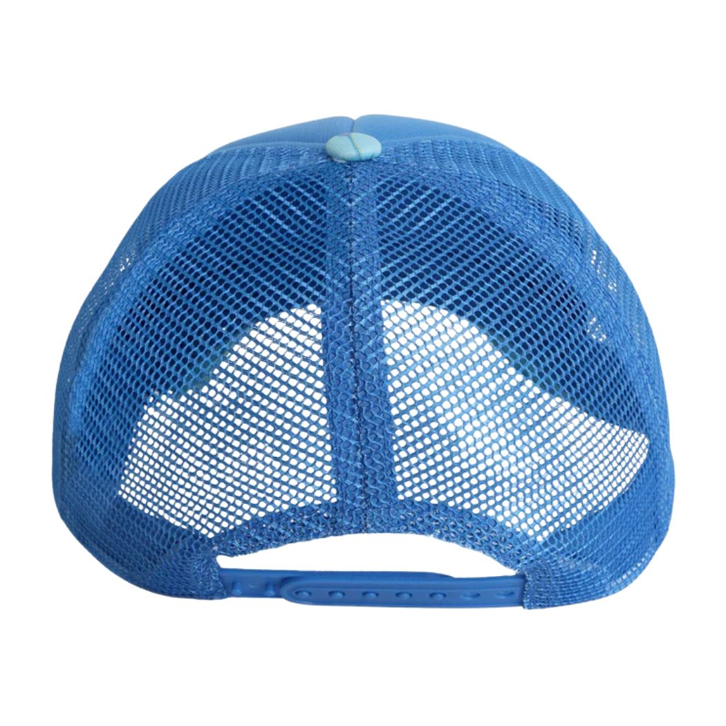 Billabong Girls Happy Hibiscus Trucker Tidal Blue