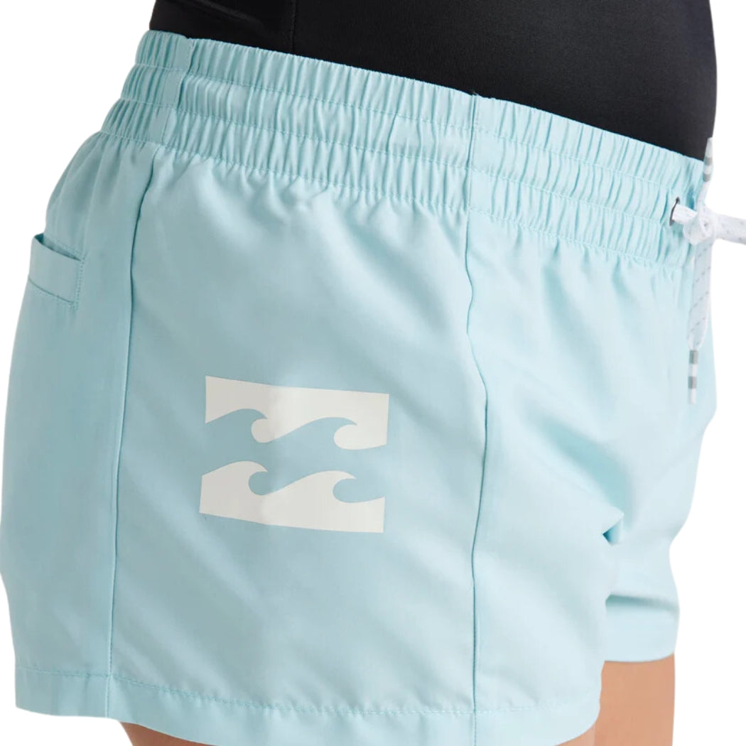 Billabong Girls Heat Wave Boardshort Dusk Blue