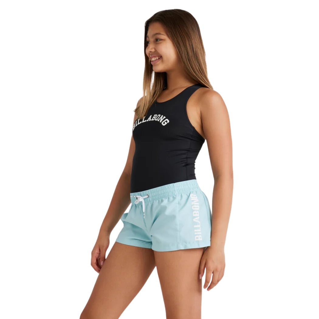 Billabong Girls Heat Wave Boardshort Dusk Blue