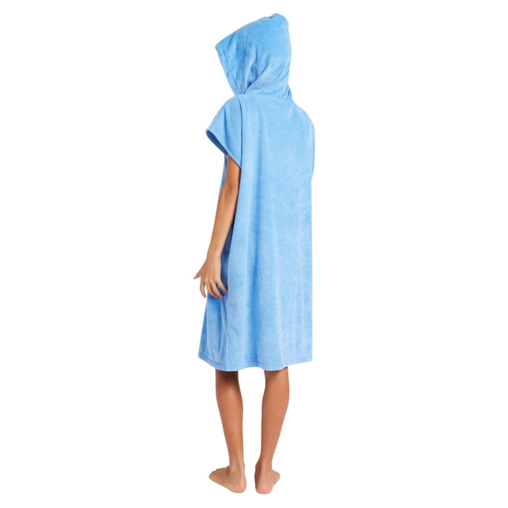 Billabong Girls Hoodie Towel Tidal Blue