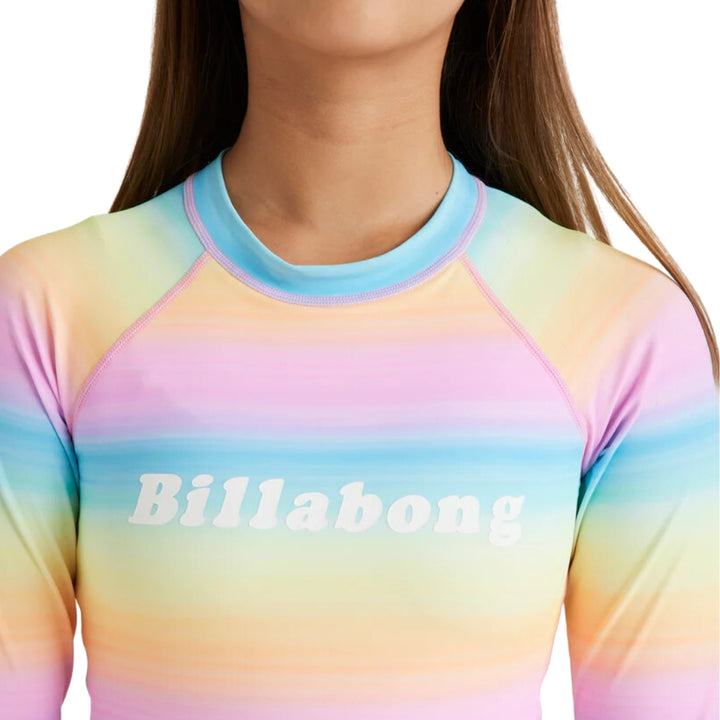 Billabong Girls Vista Dreamin Long Sleeve Bodysuit Multi